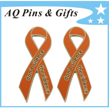 Custom Awareness Ribbon Pin in Good Price&Quality (badge-135)